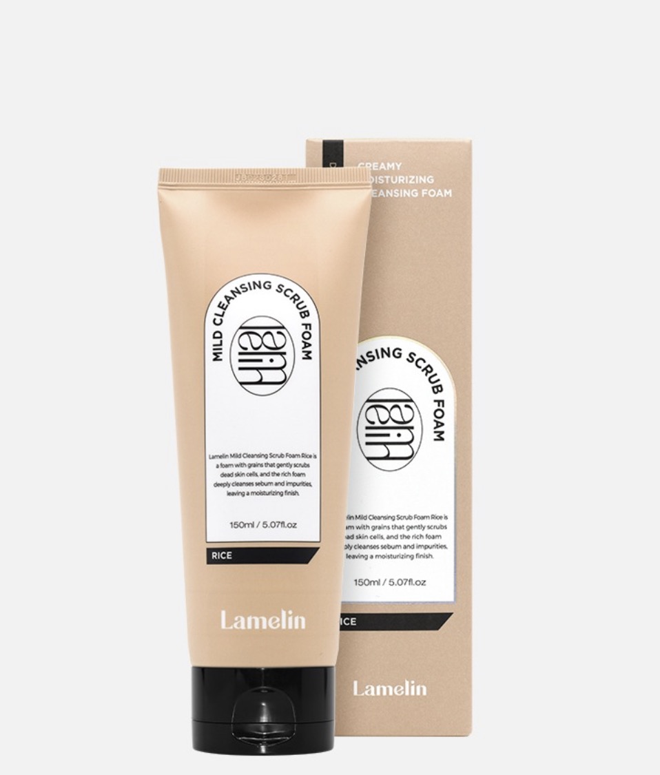 Lamelin rise foam scrub
