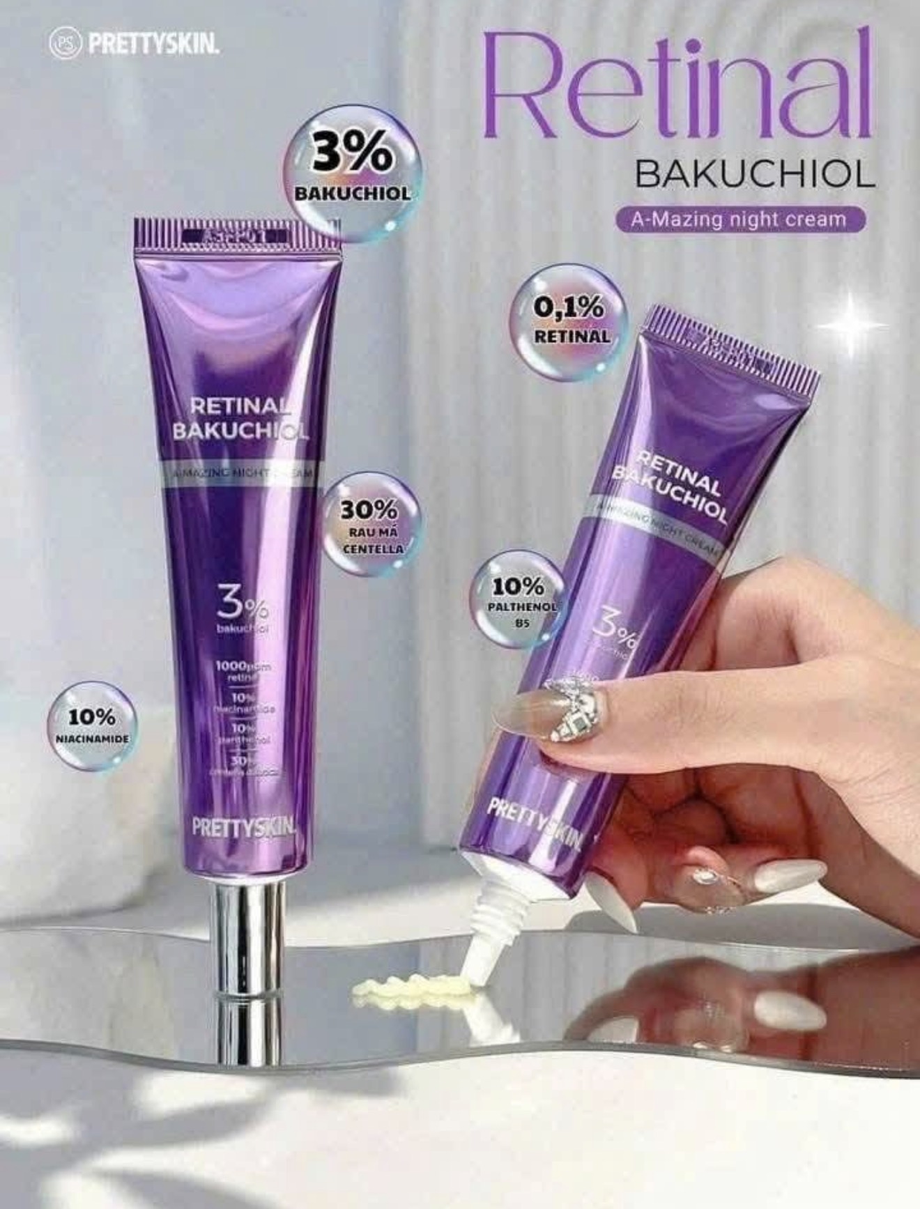 Bakuchiol night cream 30ml