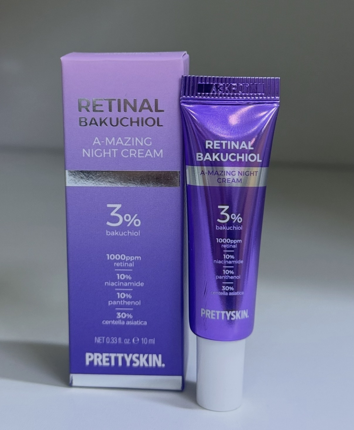 pretty skin Retinal night cream