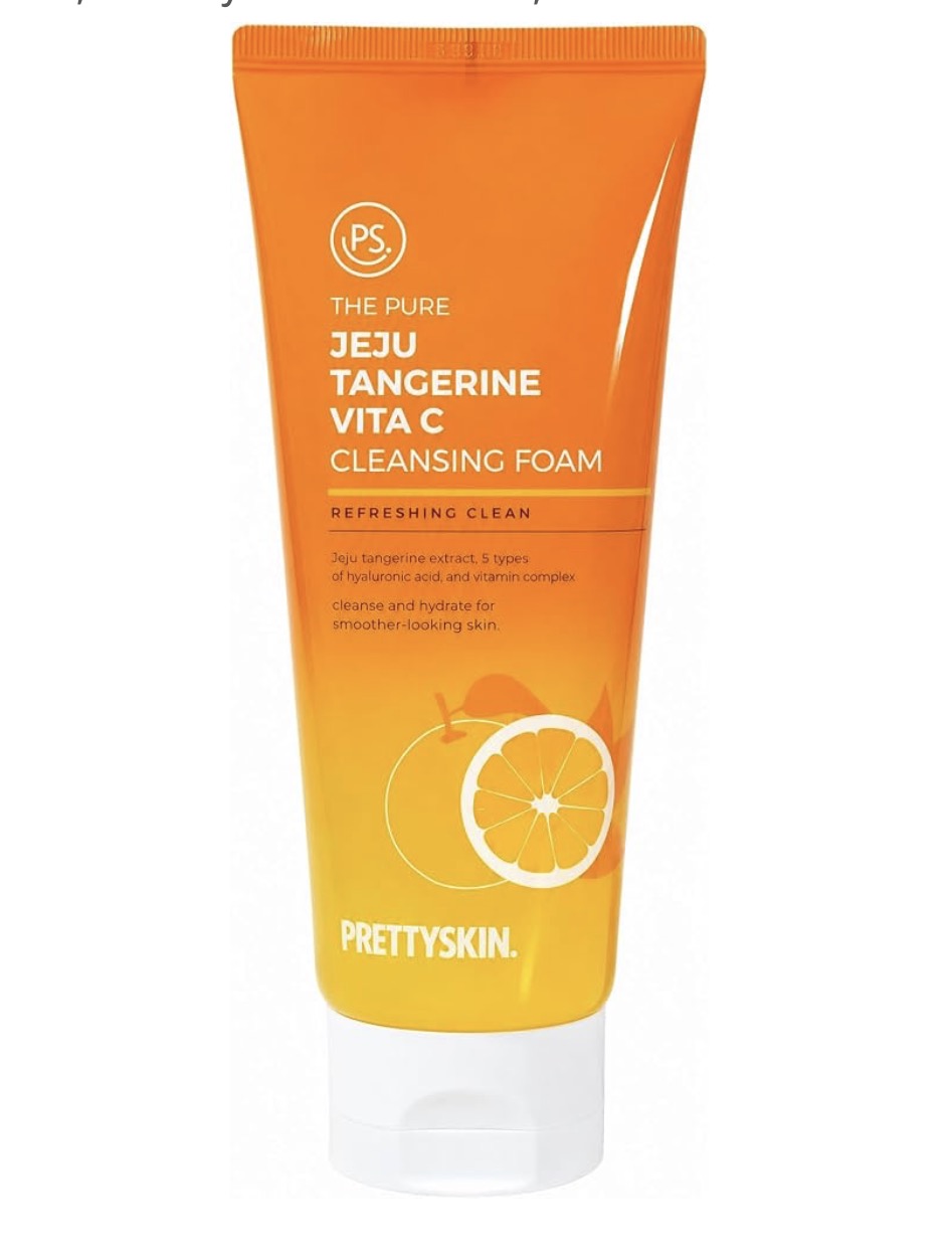 Pretty skin Jeju Vita C foam