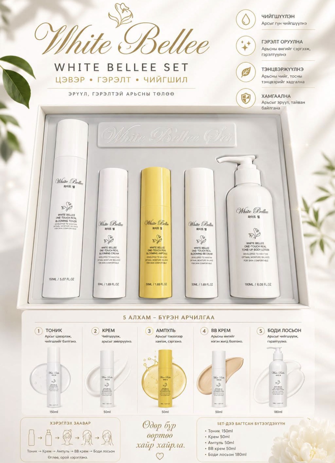 White Bellee /Нүүрний ком/