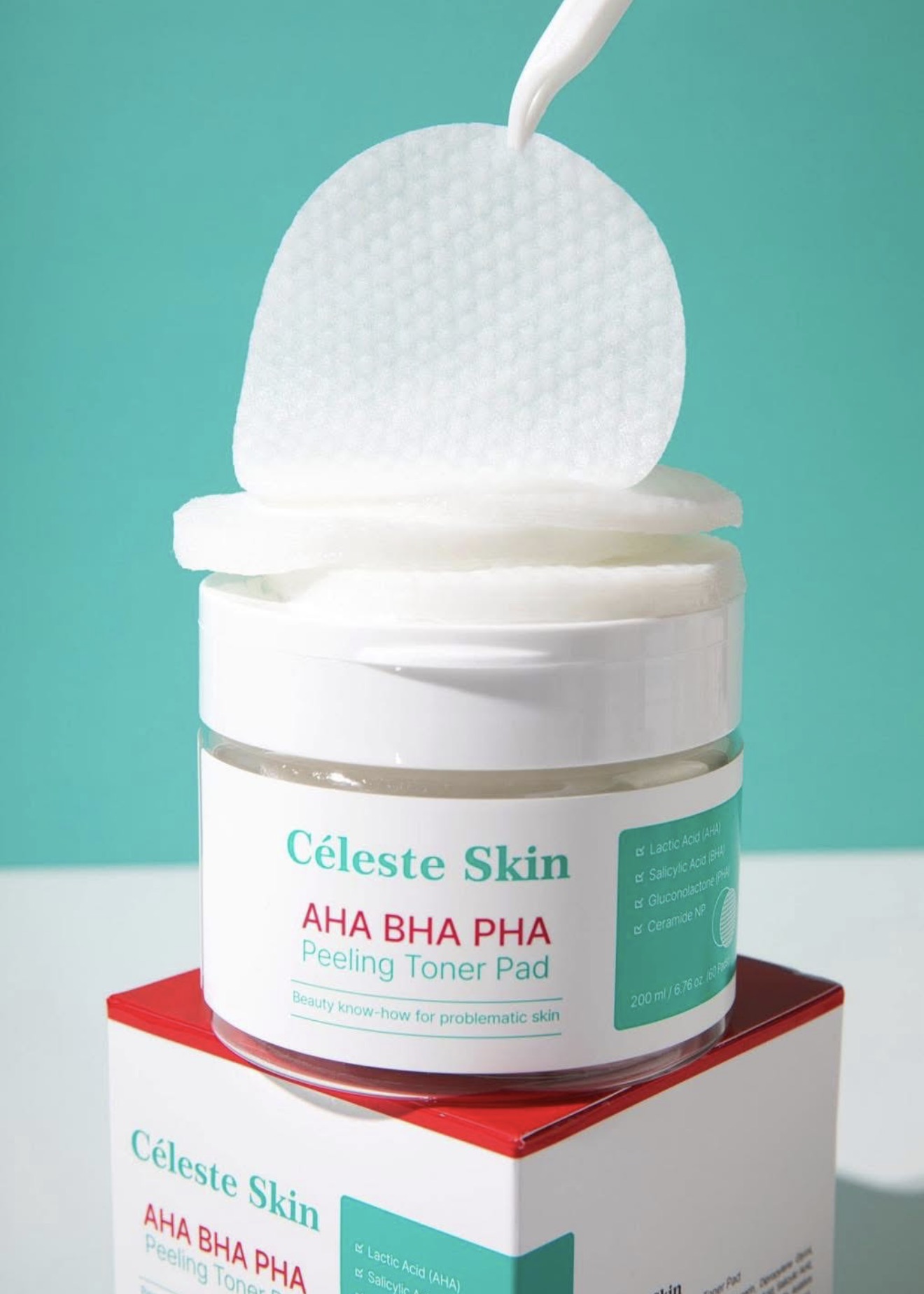 Celeste Skin AHA BHA PHA pad